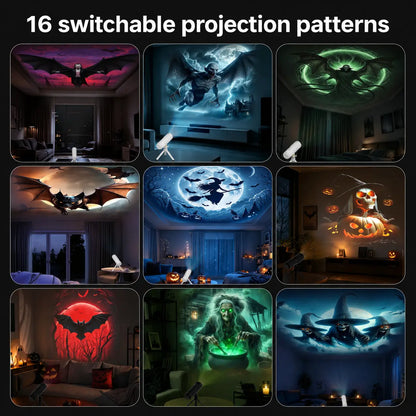 HallowShadow™ - Halloween Magic Projector