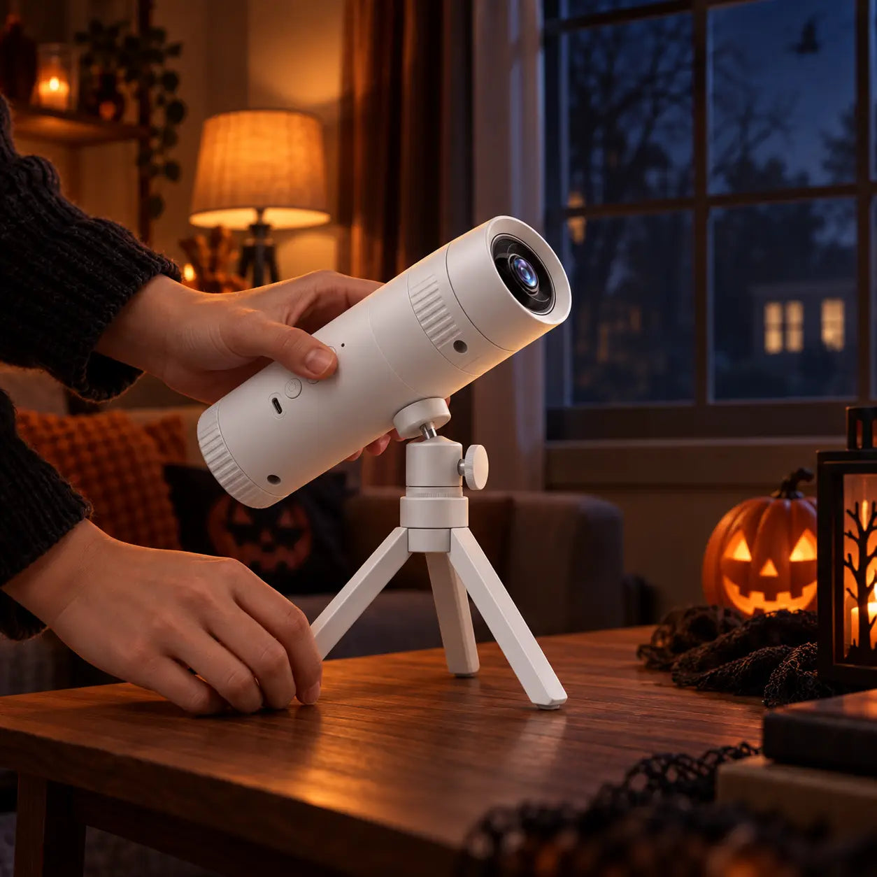 Set the tripod